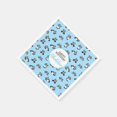 Cute Panda Pattern Birthday Party Servet (Hoek)