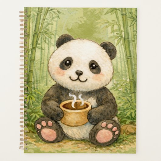 Cute panda planner (Voorkant)