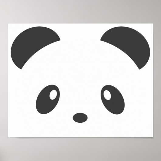 Cute Panda Poster (Voorkant)