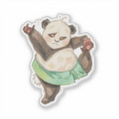 Cute Panda Scrapbook Sticker | Ballet Cartoon (Devant)