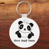 Cute Panda Sleutelhanger (Voorkant)