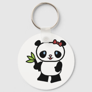 Cute Panda Sleutelhanger