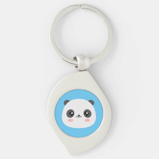 Cute Panda Sleutelhanger (Voorkant)