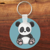 Cute Panda Sleutelhanger (Voorkant)