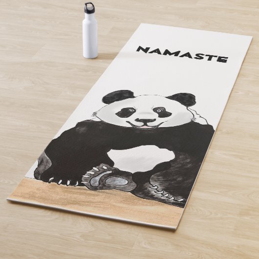 Cute Panda Smiling Yogamat (In situ)