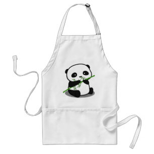 Cute Panda Standaard Schort