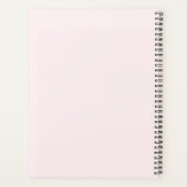 Cute Panda Strikplanner Planner (Achterkant)