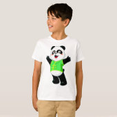 Cute Panda T-shirt (Voorkant volledig)