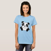 Cute Panda T-shirt (Voorkant volledig)
