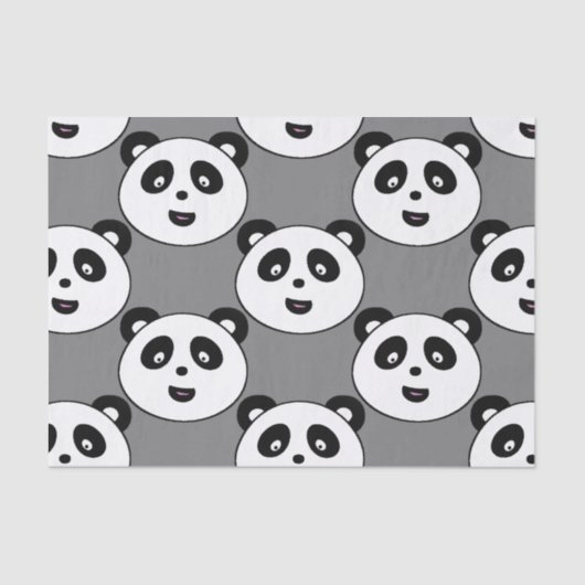 Cute Panda Tissue Tissuepapier (Voorkant)