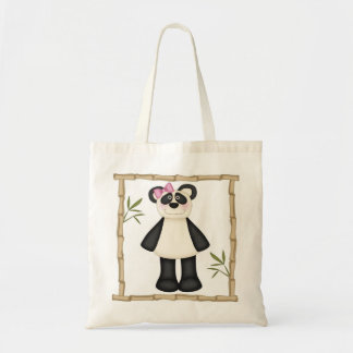 Cute Panda Tote Bag