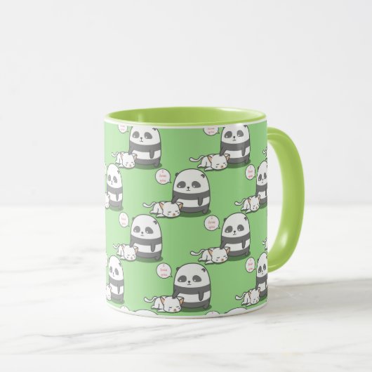 Cute Pandas Mug (Devant droit)