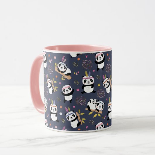 Cute Pandas Mug (Devant gauche)