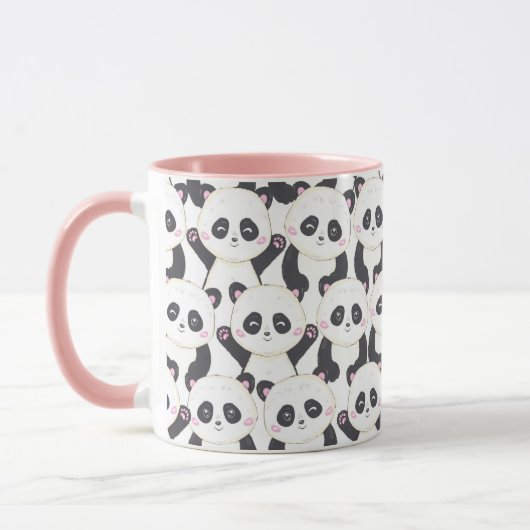 Cute Pandas Mug (Gauche)