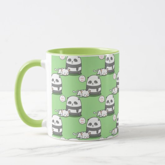 Cute Pandas Mug (Gauche)