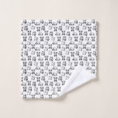 Cute Pandas Pattern Bad Handdoek (Wasdoekje)