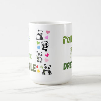 Cute pandashirt met leus koffiemok