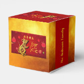 Cute Paper-cut Rat Year Stylized lantern CCFB Bedankdoosjes (Achterkant)