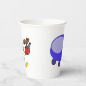 Cute Papieren Bekers (Links)