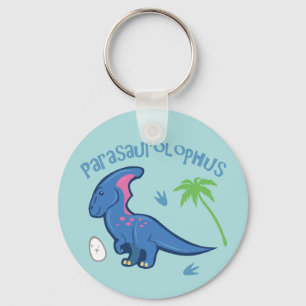 Cute Parasaurolophus Sleutelhanger