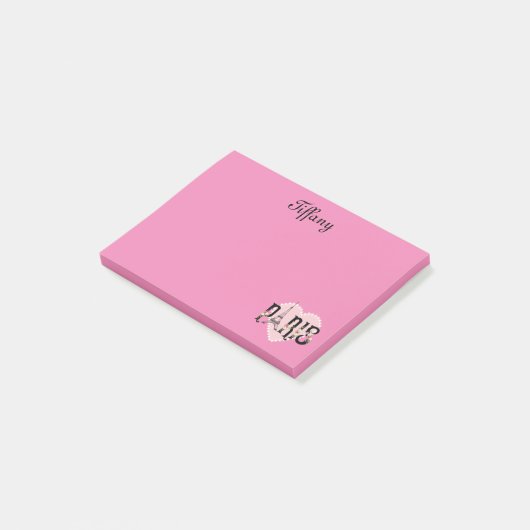 Cute Paris Post-it® Notes (Schuin)