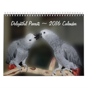 Cute Parrots Kalender