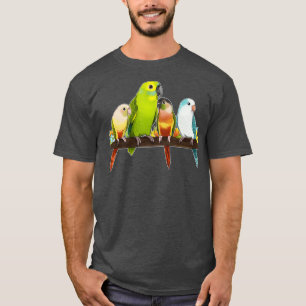 Cute Parrots T-shirt