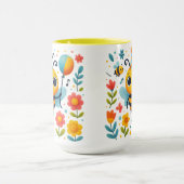 Cute Party Bee Ceramic Mug (Centre)