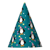 Cute Party Penguin Feesthoedjes (Voorkant)