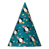 Cute Party Penguin Feesthoedjes (Links)