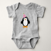 Cute Party Penguin Romper (Voorkant)