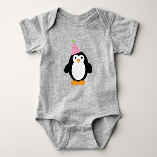 Cute Party Penguin Romper (Voorkant)