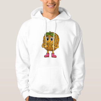 Cute Pasta Character – Happy Food Illustration by Hoodie