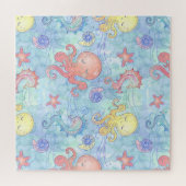 Cute pasta Creatures of the Zee Legpuzzel (Horizontaal)