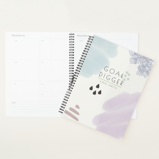 Cute Pastel Abstract Planner (Display)