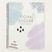 Cute Pastel Abstract Planner (Voorkant)