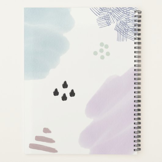 Cute Pastel Abstrait (Dos)