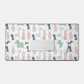 Cute Pastel Baby Motif animal (Clavier et souris)