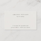 Cute Pastel Boho Blush Blue Floral 6 Punch Loyalty Visitekaartje (Achterkant)