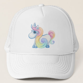 Cute Pastel Colour Unicorn Trucker Pet