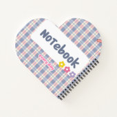 Cute Pastel Diary Notebook | Soft Aesthetic Journa Notitieboek (Achterkant)