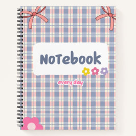 Cute Pastel Diary Notebook | Soft Aesthetic Journa Notitieboek
