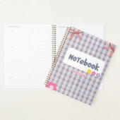 Cute Pastel Diary Notebook | Soft Aesthetic Journa Planner (Display)