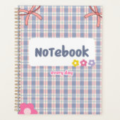 Cute Pastel Diary Notebook | Soft Aesthetic Journa Planner (Voorkant)