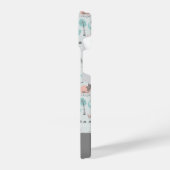 Cute Pastel Dinosaur Pattern iPhone Hoesje (Linkerkant)