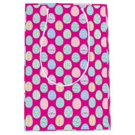 Cute Pastel Easter Eggs Pattern  Medium Cadeauzakje