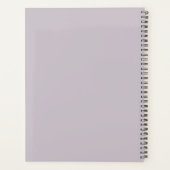 Cute pastel floral abstract Planner (Achterkant)