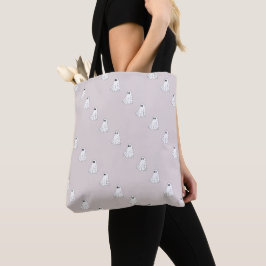 Cute Pastel Geest Patroon Draagtas