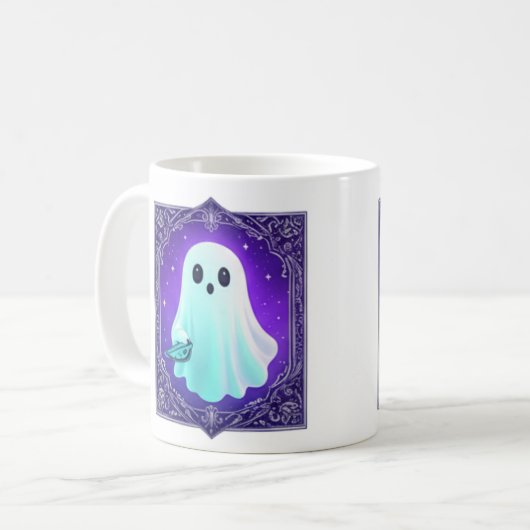 Cute Pastel Ghost Mug (Devant gauche)
