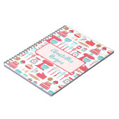 Cute pastel girly cuisine ustensiles recette livre (Côté gauche)
